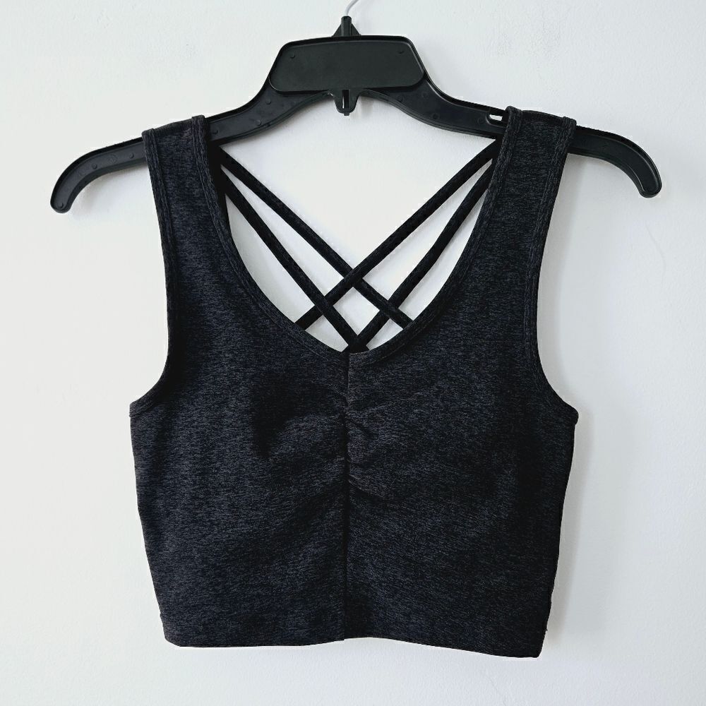 Zella Welness Cross Back Sports Top NWOT